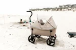 Beach Wagon Lite Foldable Trolley, Sand Brown - Image 11