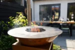 BASTE Stand 80 Fire Bowl BBQ in Corten Steel - Image 3