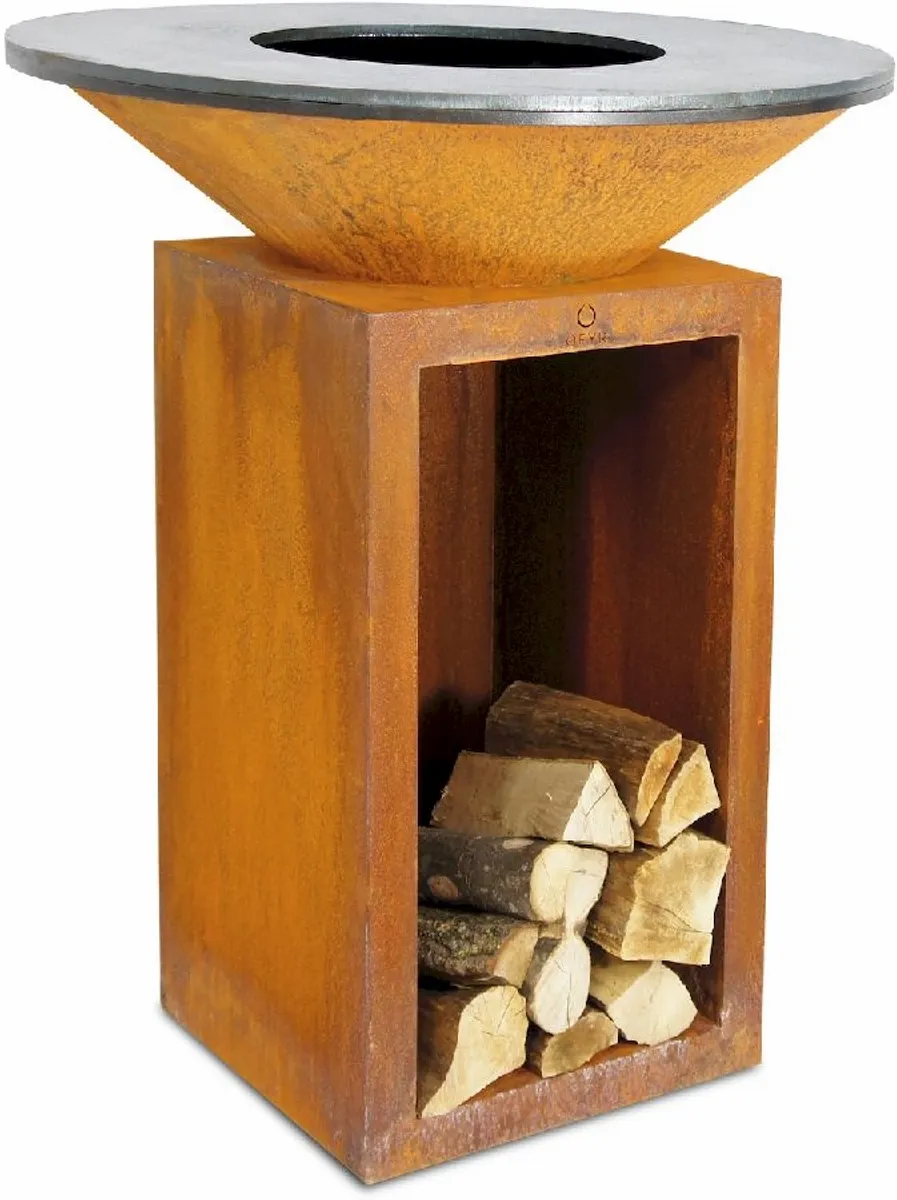 44.webp OFYR Classic Storage Corten 85 Fire Bowl - Image 1