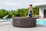 Lay-Z Spa Dominica EnergySense HydroJet Inflatable Hot Tub, 6 Persons - Image 2