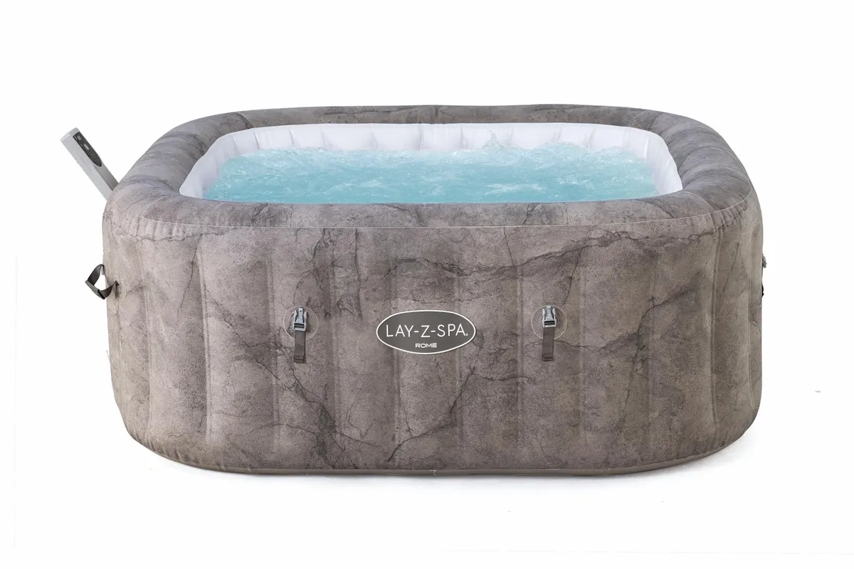fg.webp Lay-Z Spa Rome EnergySense AirJet Inflatable Hot Tub, 6 Persons - Image 1