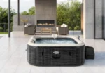 Intex Pure Spa Greystone Deluxe Inflatable Hot Tub, 6 Persons - Image 3