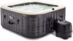 Intex Pure Spa Greystone Deluxe Inflatable Hot Tub, 6 Persons